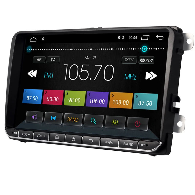 " Android 9,0 автомобильный DVD gps навигатор для VW Volkswagen SKODA GOLF 5 Golf 6 POLO PASSAT B5 B6 JETTA TIGUAN dvd плеер BT RDS