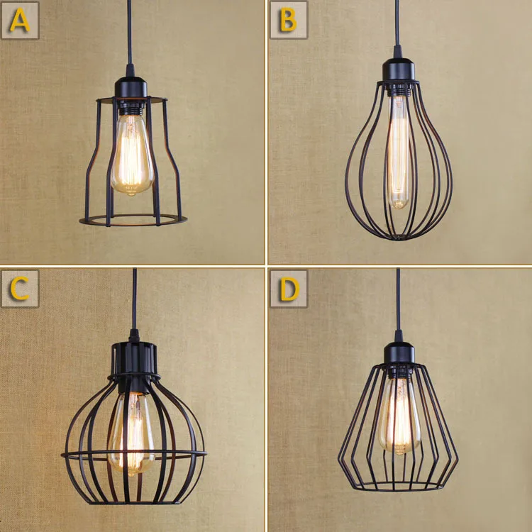 Винтажная люстра в скандинавском стиле Три медведя винтажная ретро подвесной