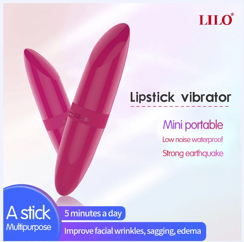 Имитация губной помады мини вибратор с тайной пулей Стимулятор клитора точки G