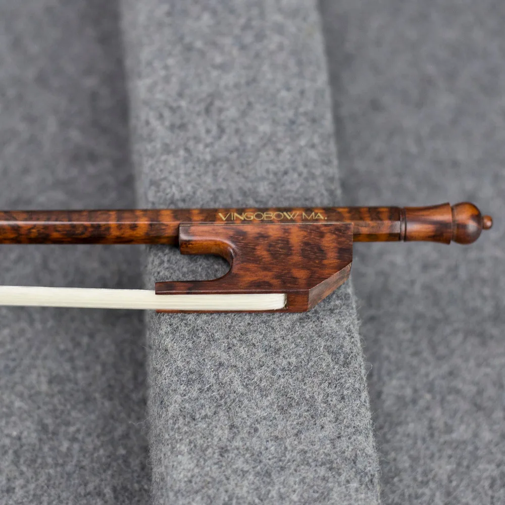 Vingopow Профессиональный Snakewood барокко Скрипка Лук 74 5 см расширенное издание