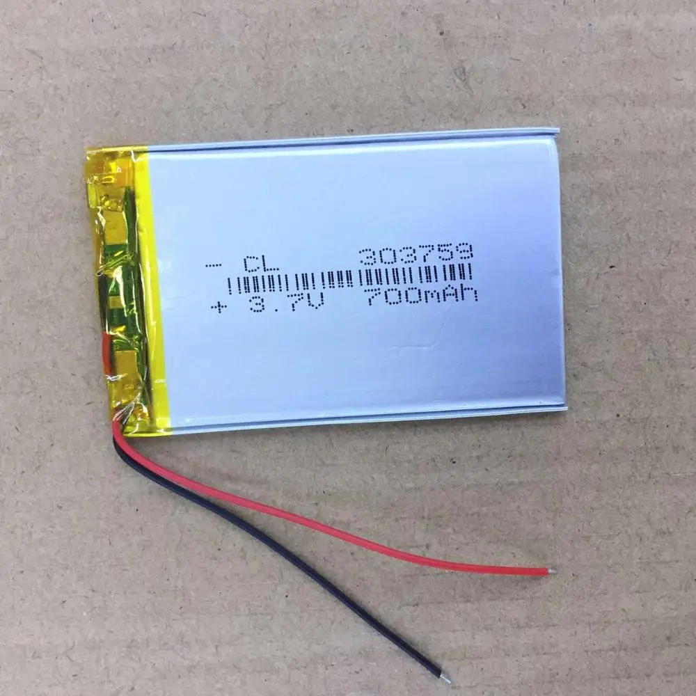303759 сверхтонкая батарея MP4 MP5 PDA Сверхтонкая специальная батарея|Цифровые