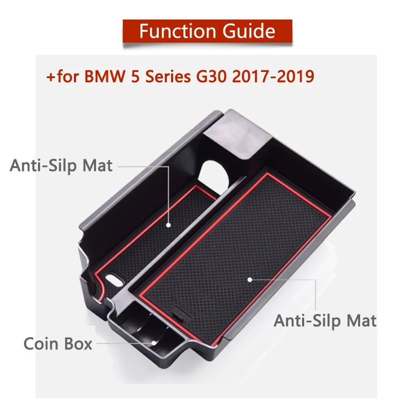 Подлокотник коробка для хранения BMW 5 серии G30 2017 2018 2019 520 530 540 520d 525d 540d G31 M5 M Мощный