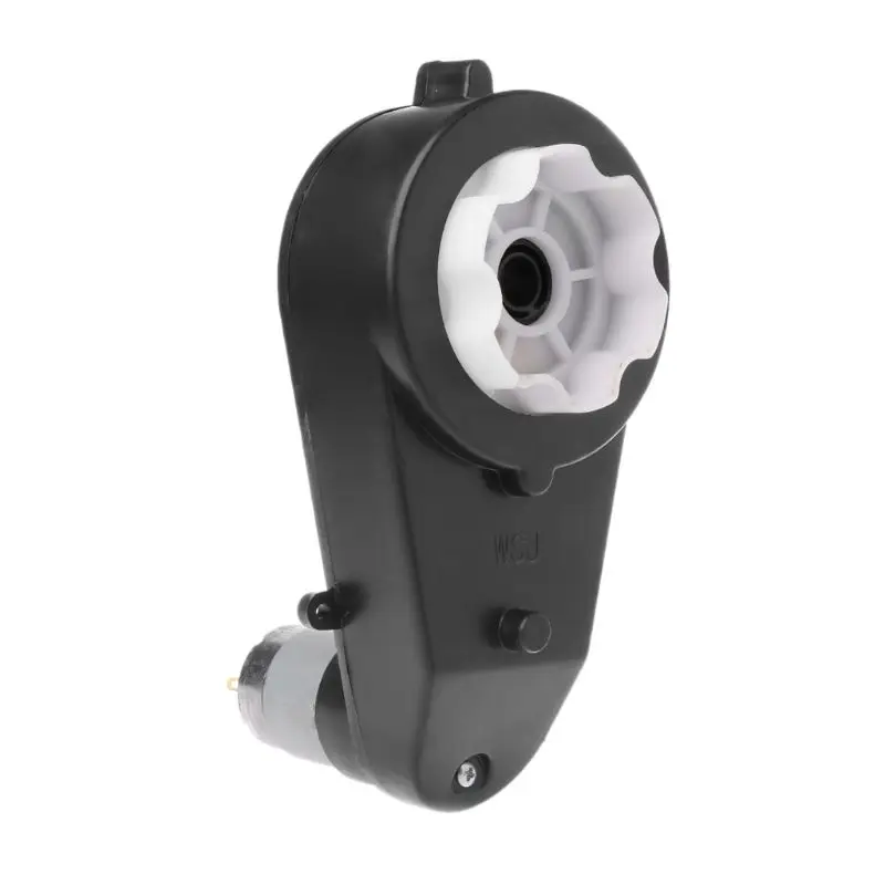 12V Мощность колеса Коробка передач и мотор для джипа ездить на игрушках 1 пара