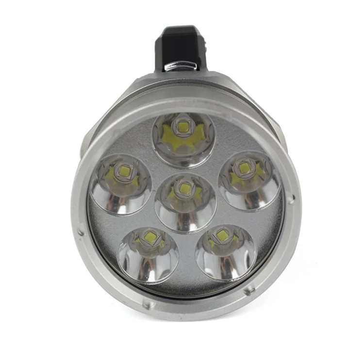 Anjoet высокая яркость XM-L2 6X CREE XML L2 светодиодный Профессиональный Дайвинг linternas Водонепроницаемый Дайвинг фонарик для 26650/32650