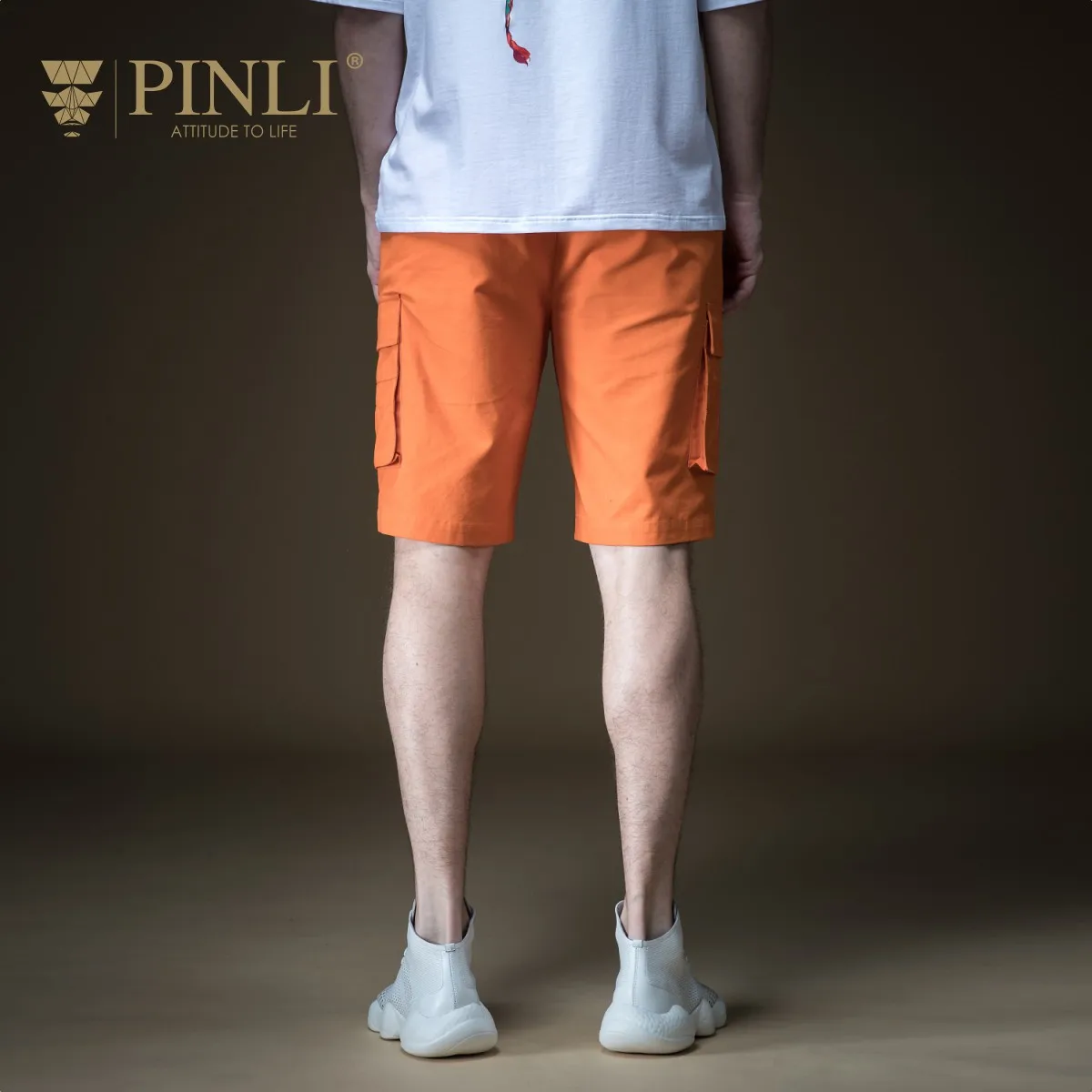 Мужские прямые брюки для фитнеса Pinli летние шорты отдыха B192217598 2019 | Мужская одежда