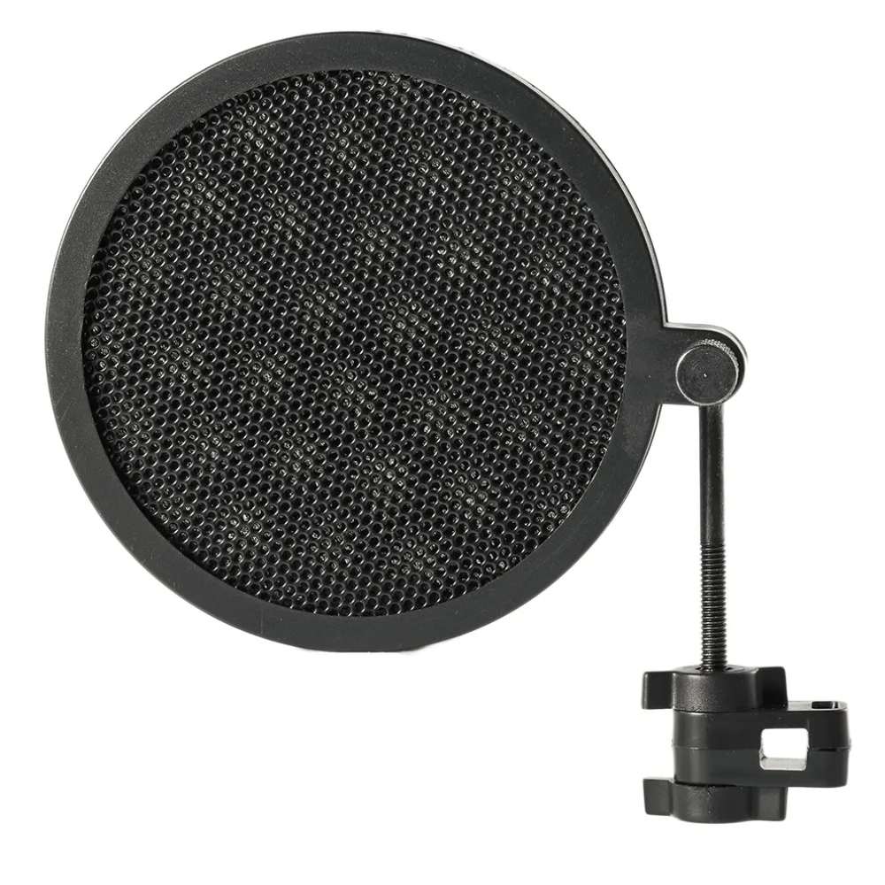 Double Layer Studio Microphone Microfone Mic Wind Screen Filter/ Swivel Mount / Mask Shied For Speaking Recording | Электроника