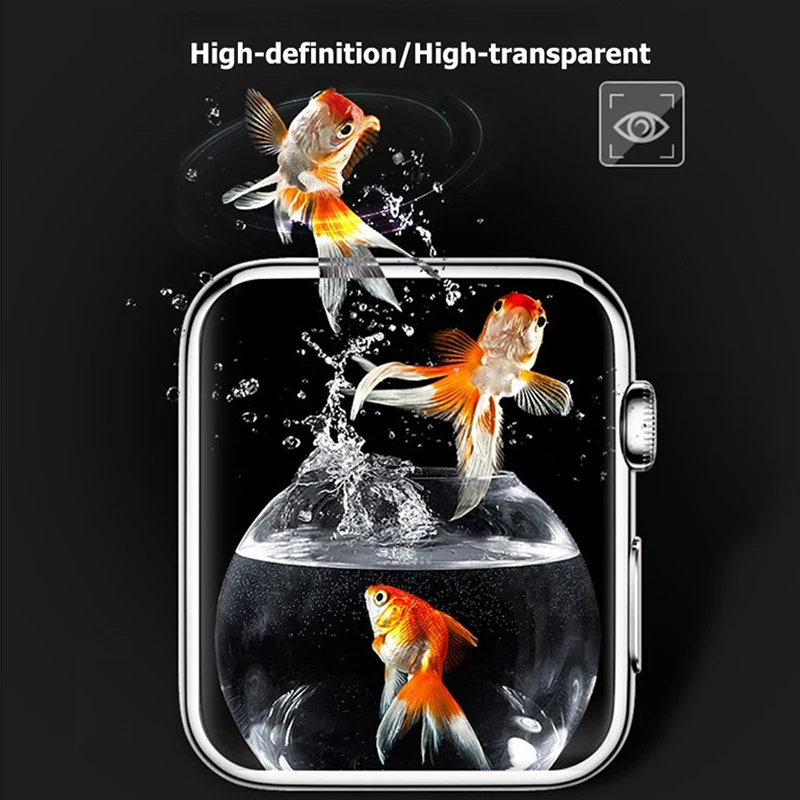 4D защитная пленка из закаленного стекла с изогнутыми краями 9H для i watch Apple Watch Series 1