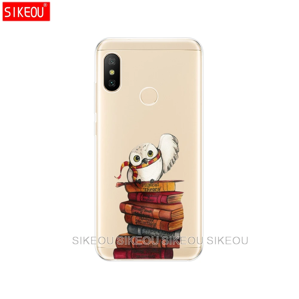 33781 Силиконовый чехол для Xiaomi mi A2 LITE, чехол, полная защита, мягкий ТПУ, задняя крышка, чехол для телефона, для Xio mi A2 LITE, бампер, Coque fox - Цвет: 33781