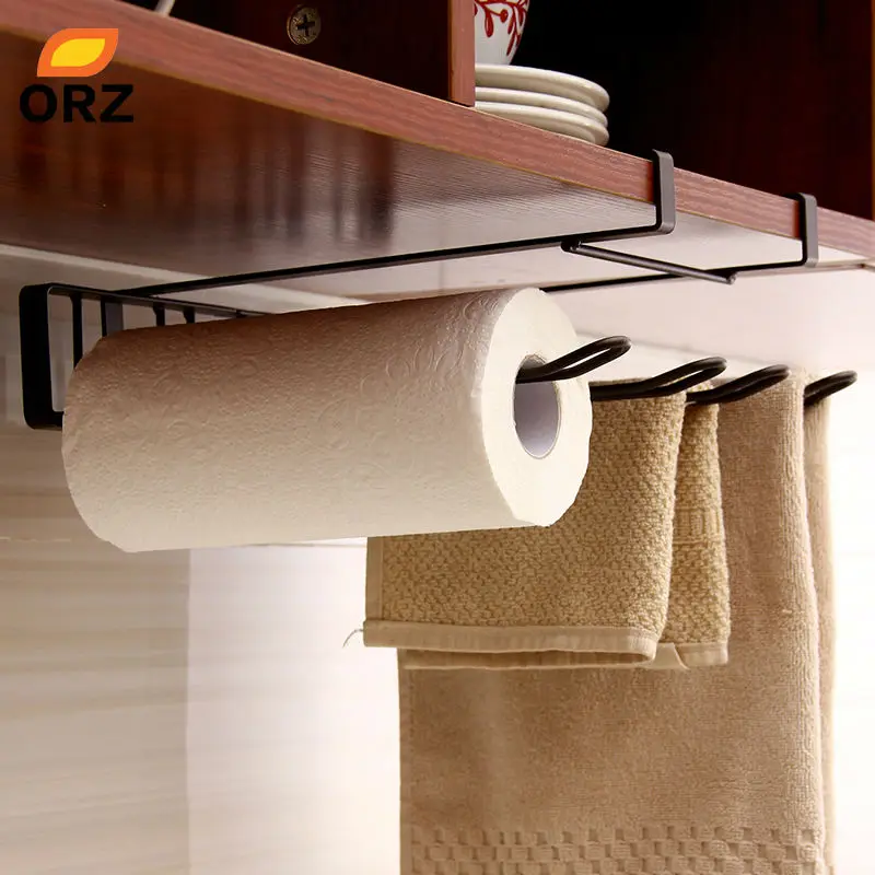 ORZ кухонная стойка для хранения ванной комнаты бумажный шкаф полотенец Держатель