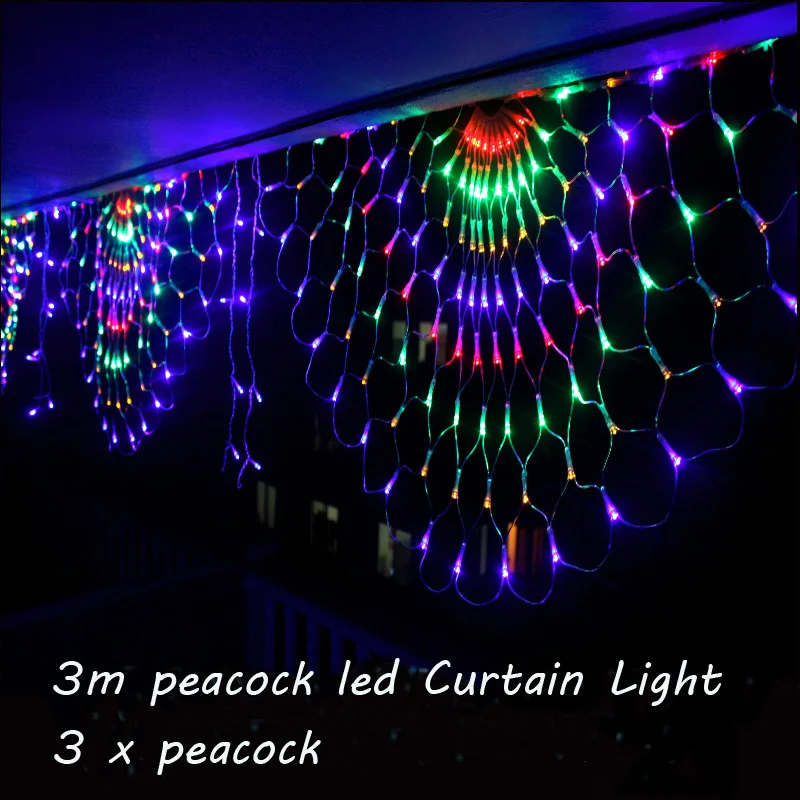 Светодиодная гирлянсветильник занавеска 3 м 110 В 220 В|lighted snowflake decorations|decorating with rope
