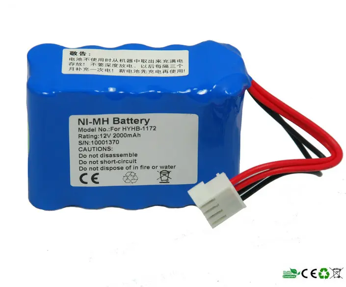 Для EDANINS HYHB 1172 батарея ECG 1A 3A 2201 2201G 2303B 3303B 901B ЭКГ| |