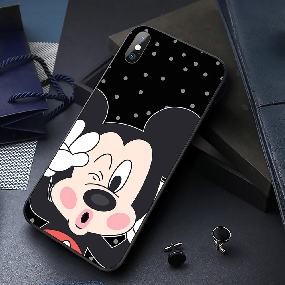 Soft Case UV Printed Phone for iPhone x xr xs max 6s 6Plus 5s 5 SE 7 8 Plus Black TPU Cover Cases Shell |