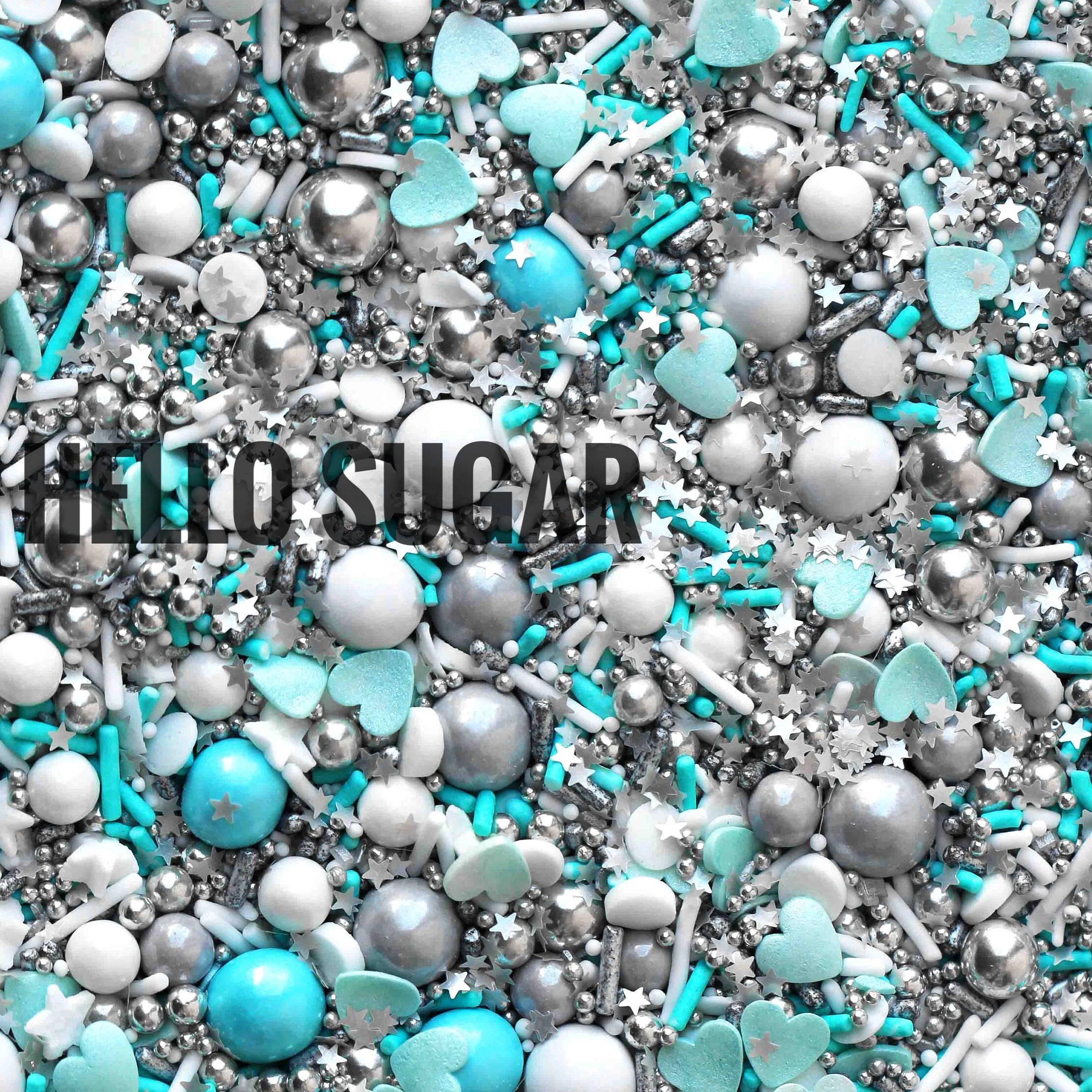 HelloSugar Тиффани Роскошные смешанные сахарные бусины 25 г INS Ветер День Рождения