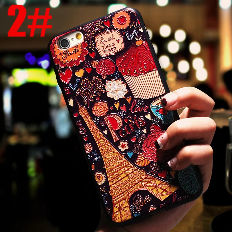 Роскошный милый 3d чехол YuoTuo для телефона apple iphone 6 6s plus s 6plus силиконовые аксессуары