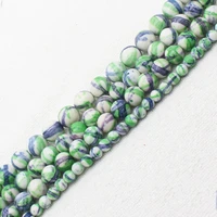 wholesale 4 12mm multi color stripe jaspers round loose beads 15 bjs1 for jewelry making can mixed wholesale