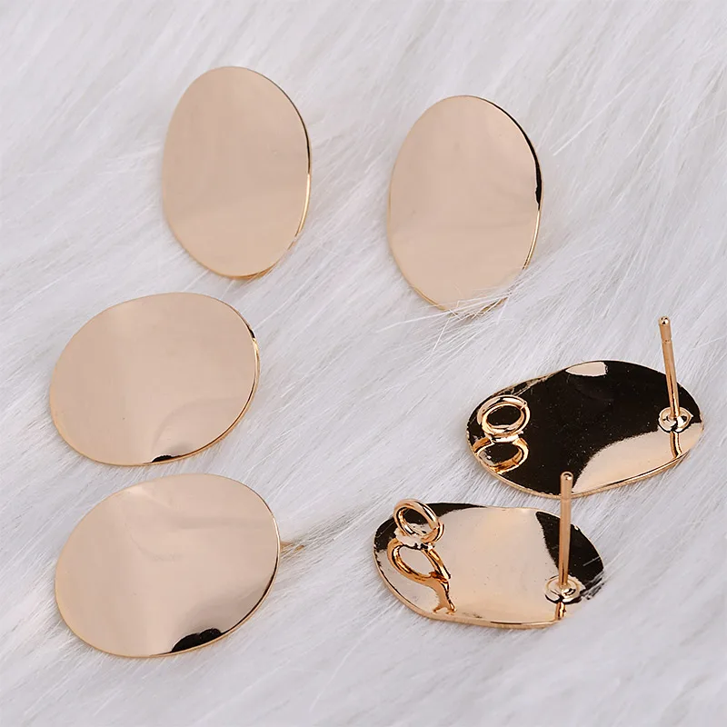 

Min order 10pair/lot geometry wave rounds decoration fashion copper alloy stud earrings diy jewelry earring pendant accessory