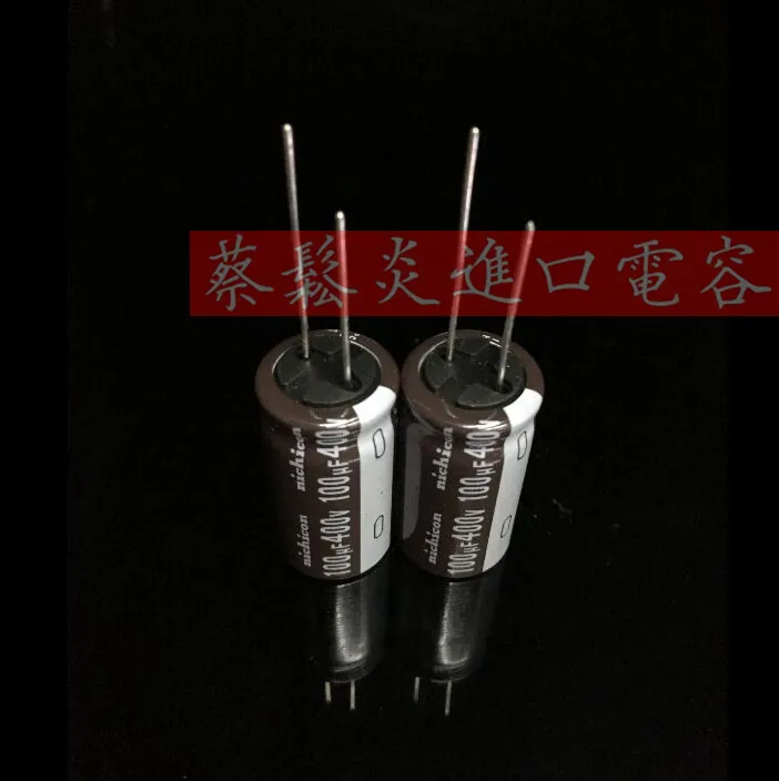Импорт электролитических конденсатора 400v100uf 16 * 30 nijikang PZ серии высокая частота