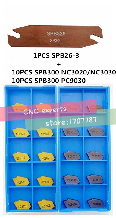 

11 шт./компл. SPB326 1 шт. + SP300 NC3020/NC3030 10 шт. обрабатывающая сталь или 10 шт. SP300 PC9030 обрабатывающая нержавеющая сталь