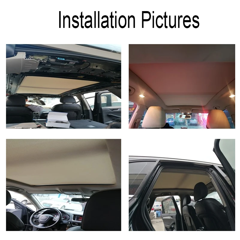 Шторы для солнцезащитных козырьков с 2 зажимами VW Sharan Tiguan Auid Q5 1K9877307A 5ND877307 1K9 877 307
