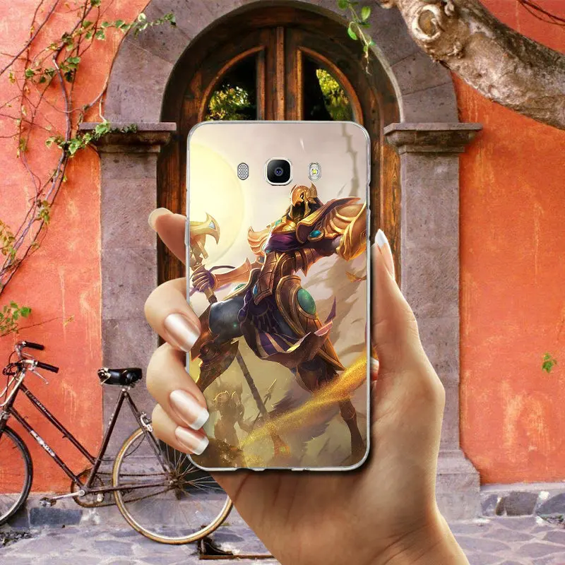 Мягкий силиконовый чехол League of Legends TPU для мобильного телефона Samsung Galaxy A3 A5 A7 J1 J2 J3 J4
