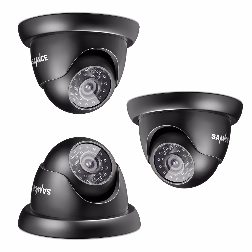 SANNCE 1080N HDMI 4CH DVR 1200TVL 720P HD наружная камера видеонаблюдения системы безопасности