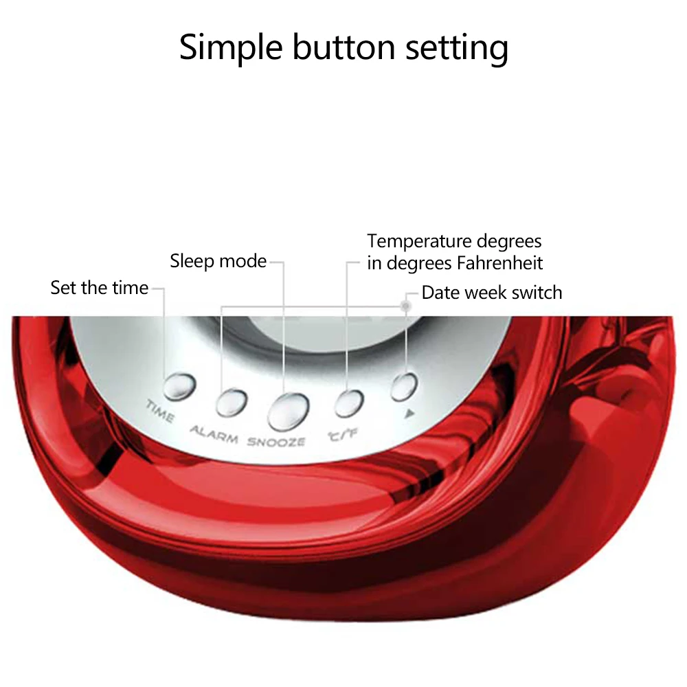 1 шт. волшебный цифровой будильник с питанием от воды без батареи календарем