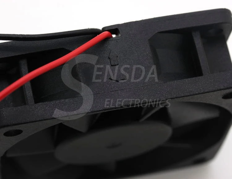 Тихий вентилятор SXDOOL бесшумный охлаждающий для компьютера 6020 дюйма 6 см 60 мм 12 В 0