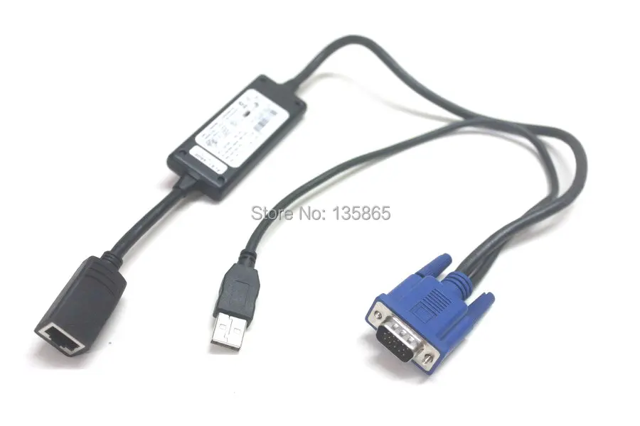 0UF366 USB интерфейс сервера KVM коммутатор SIP для модуля DEL 520 294 503 504|Компьютерные