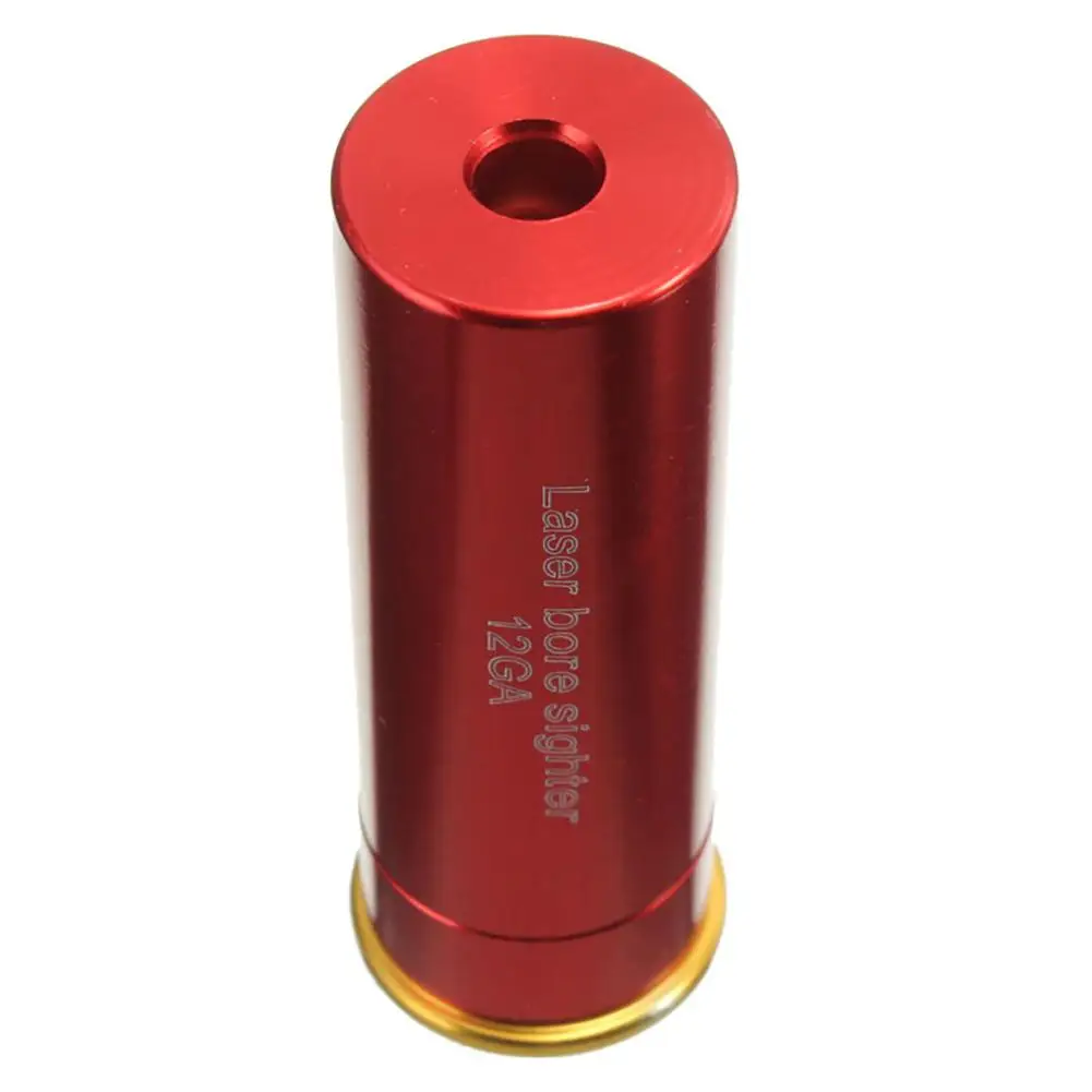 

12 GA Calibrator Gauge Bore Sighter Boresighter Red Sighting Sight Boresight Red Copper Leveler 635-655NW