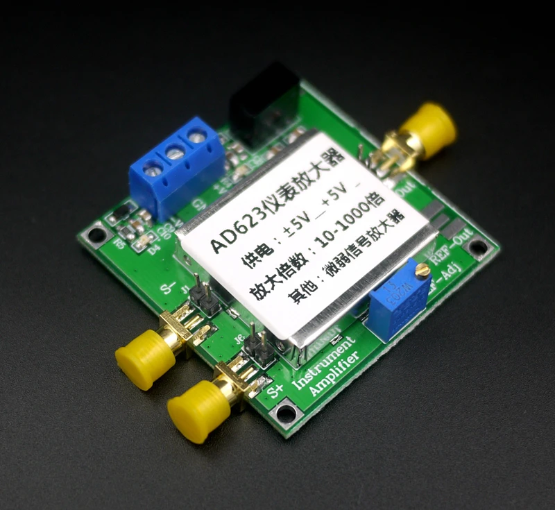 Контрольно-измерительный усилитель AD623 одиночный источник питания