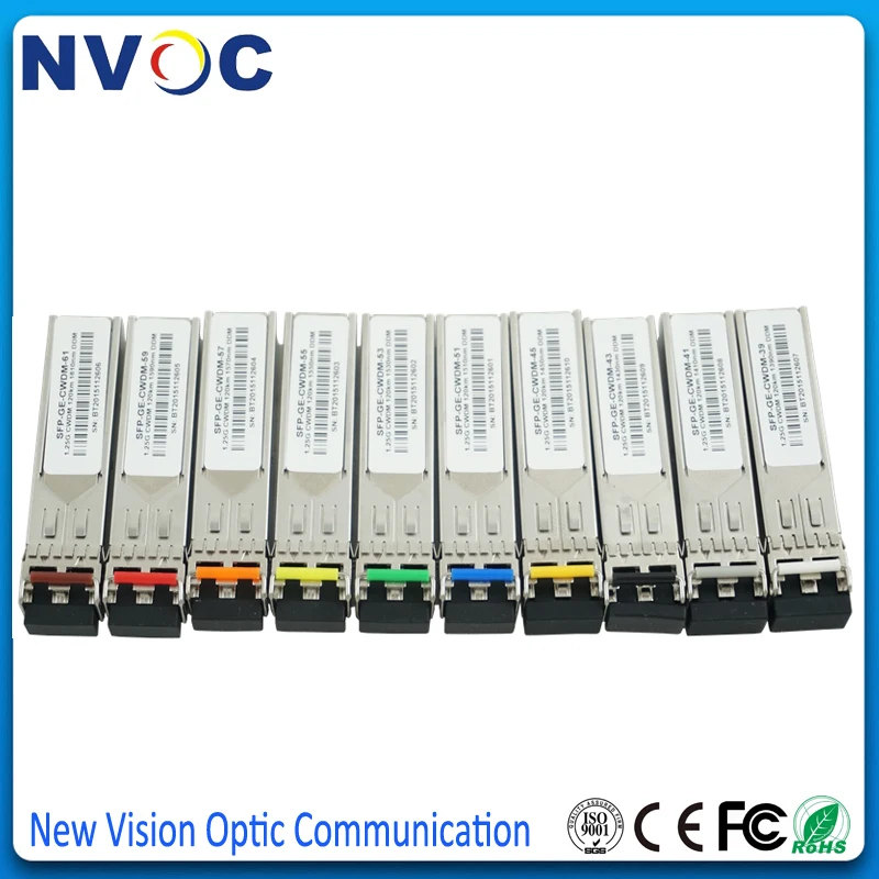 1 25G 1470nm 120 км CWDM система 1000 м LC оптический трансивер SFP волоконно-оптический 1210-1610nm