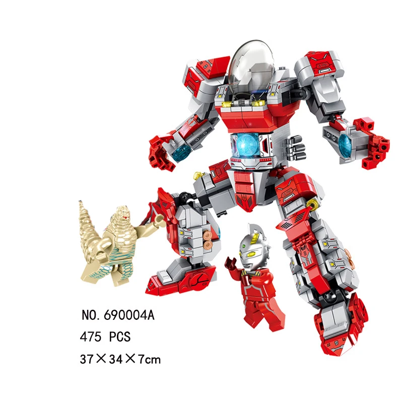 Savin Ultraman модель блоки игрушки Мех телограждение Монстр Блейк Кинг строительные