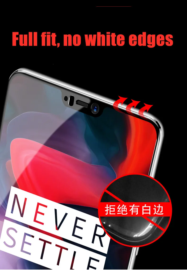 10D изогнутая Защитная пленка для экрана Oneplus 6T Nano гидратация 5t 6 3 Полное покрытие с
