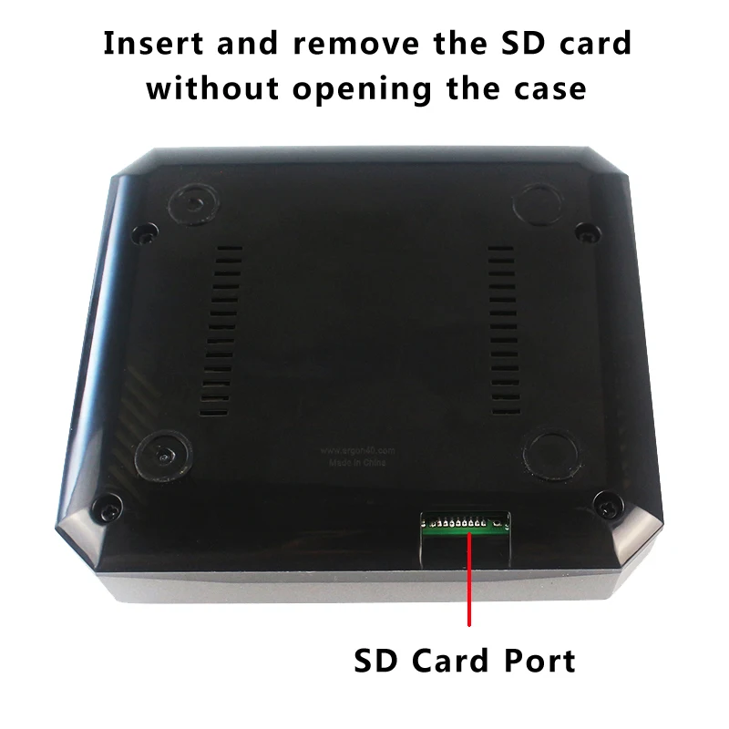 For Raspberry Pi 3 Aluminum Case Silver Customized Metal Box Enclosure compatible with Model B 3B Plus | Компьютеры и офис