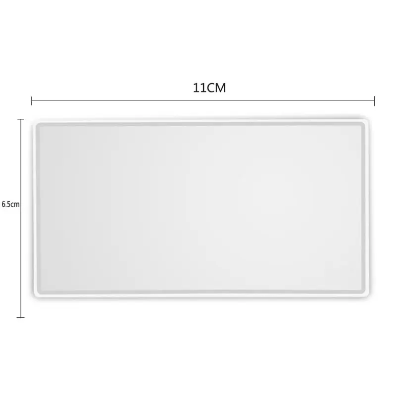 Car Interior Mirror Sticky Adhesive Back Stainless Steel Visor Decorative Makeup Cosmetic Mirrors|Водительские очки| |