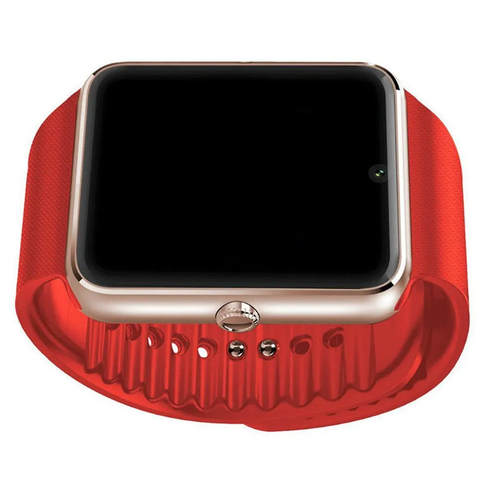 Умные часы мужские GT08 большой аккумулятор поддержка сим карта TF камера для IOS Android