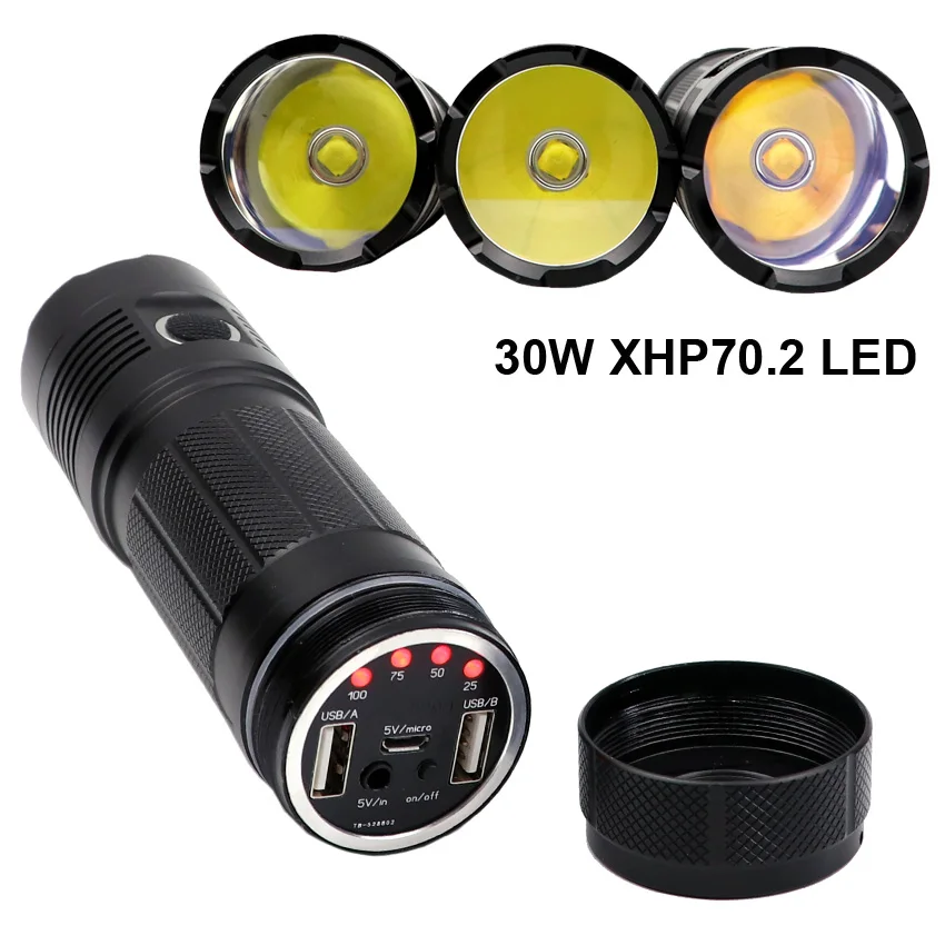 XHP70.2 XHP50.2 L2 XPL HI светодиодный тактический прямой перезаряжаемый светильник фонарь 18650 USB зарядка мобильный МОЩНЫЙ СВЕТИЛЬНИК