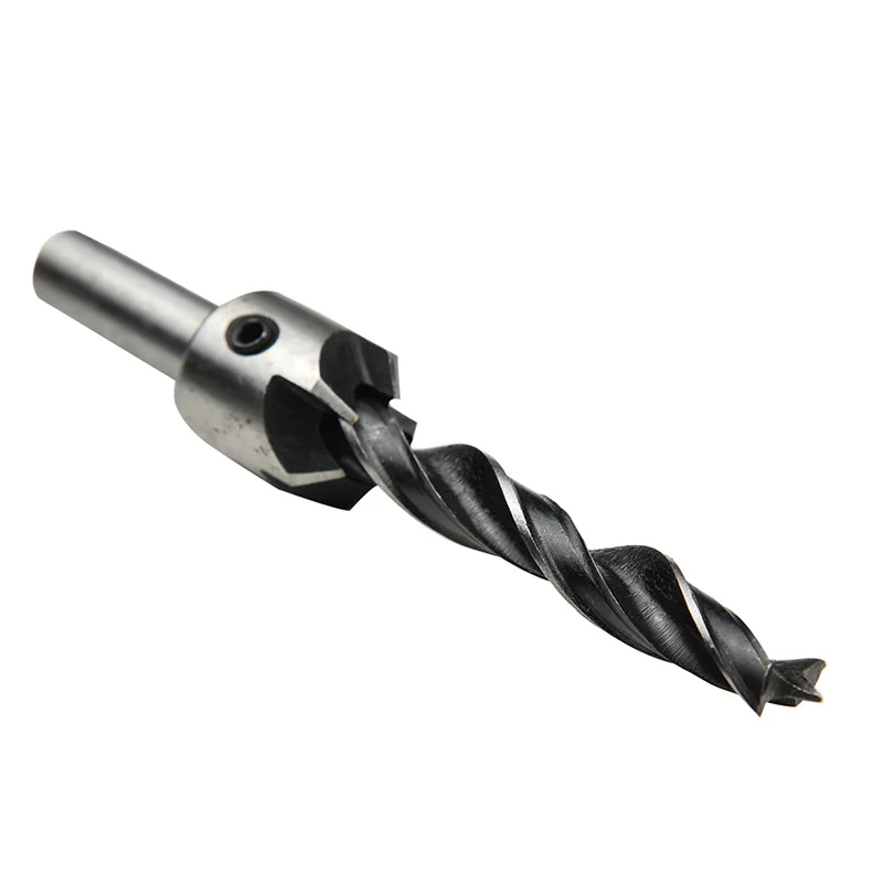

7pcs 3 Tips Countersink Head Drilling Bit Set HSS Woodworking Chamfer Reamer Set For Power Tools 3 4 5 6 7 8 10mm