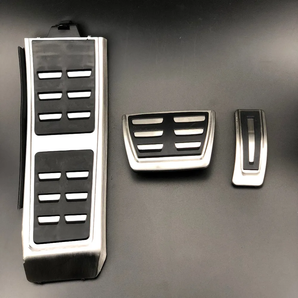 Набор накладок на педаль тормоза из нержавеющей стали для Audi A4 S4 A5 A6 S6 Q5 Q7 S5 A7 S7 C7 |