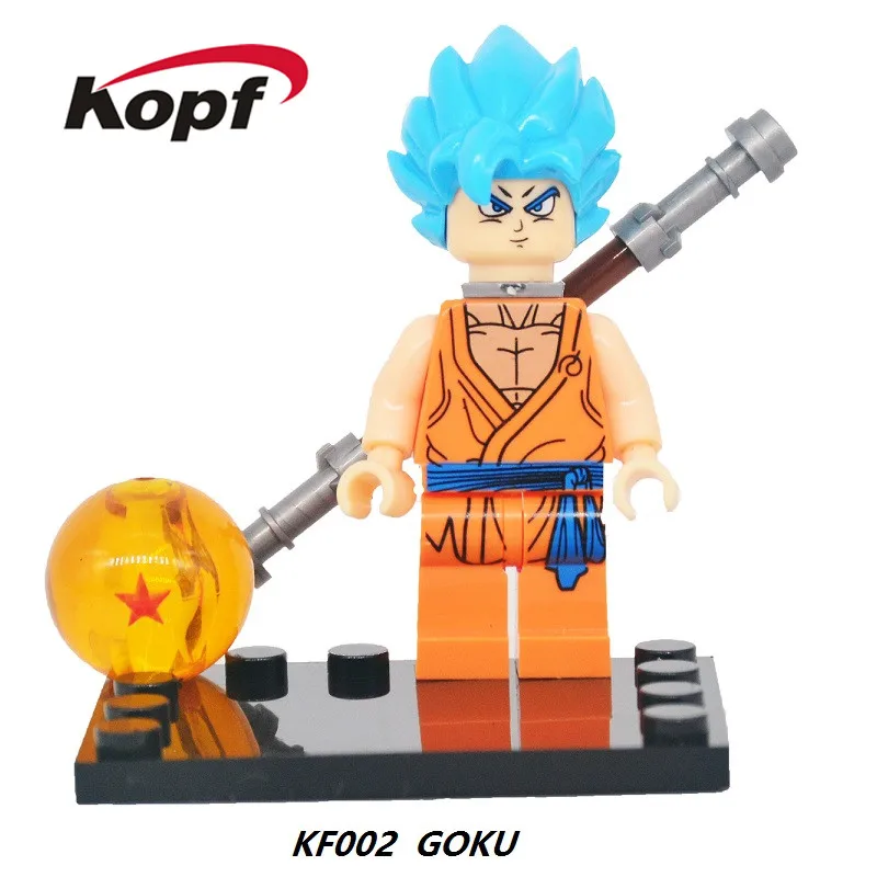 KF8027 Супер Герои Dragon Ball Z цифры Гоку идеальный Cell Старт Android 20 конструкторных блоков, Детские кубики, модель, подарок для детей игрушки
