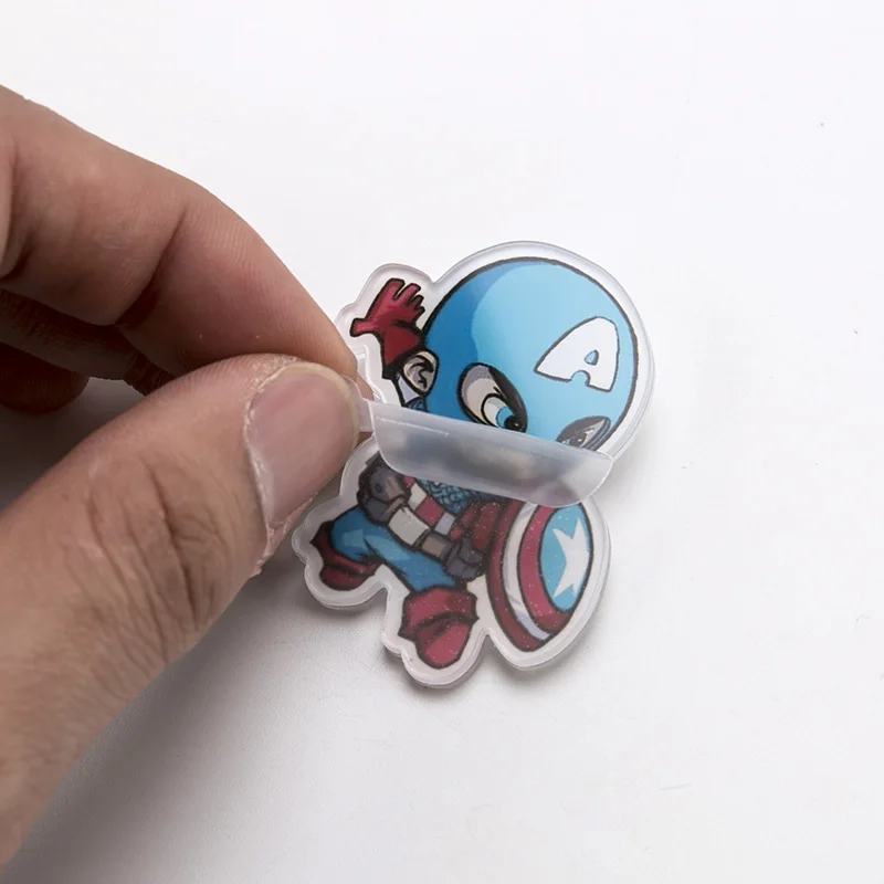 Marvel Badges Avengers Brooch Pins Thor Pin Movie Endgame Jewelry Iron Man Captain America Spiderman Brooches For Women Men Gift