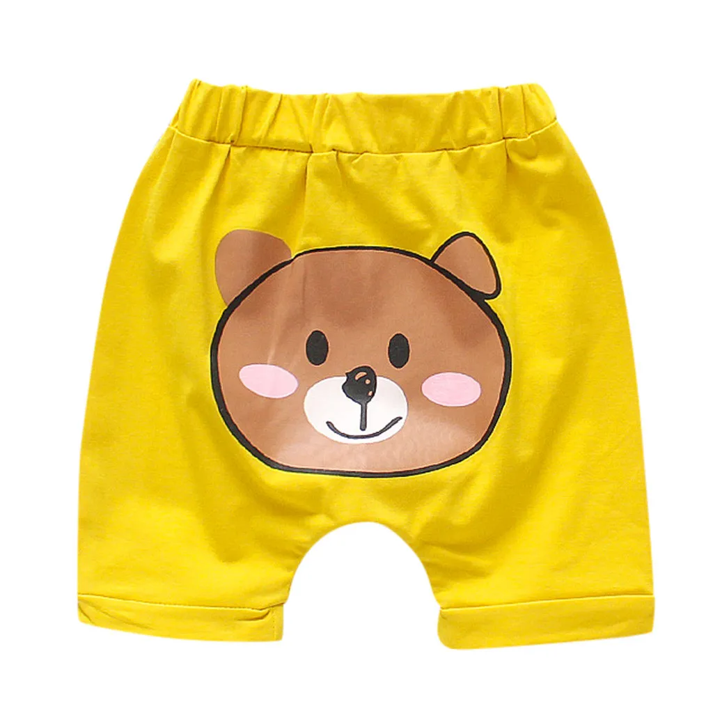 

2019 Summer Baby fashion clothes short pants for Girl boys Toddler Baby Boys Cartoon Animals Print Casual Elastic Shorts Summer