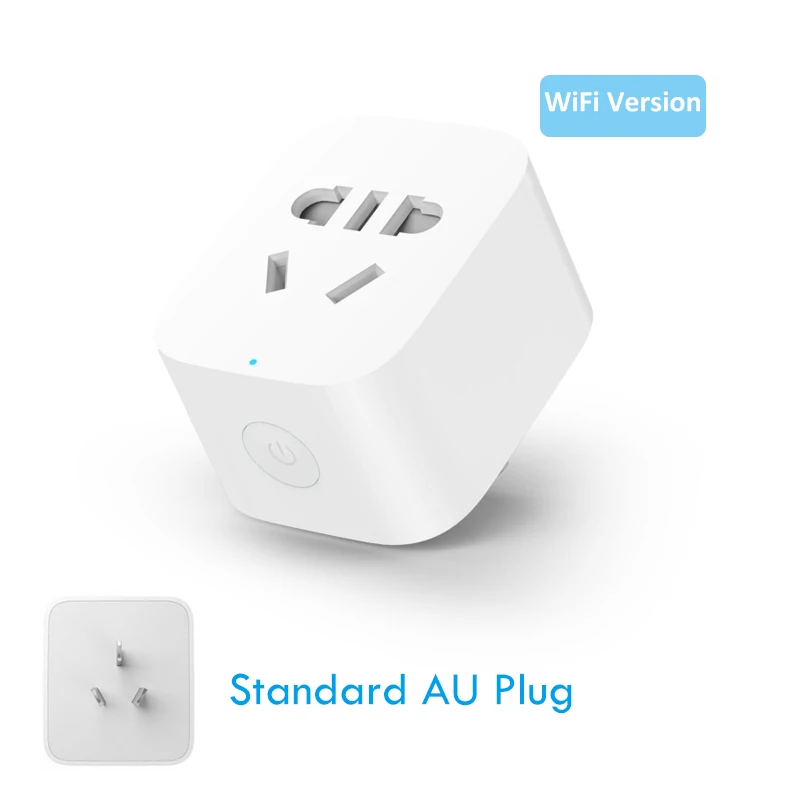 AU plug XIAOMI MIJIA Смарт Wi-Fi разъем Wi-Fi версия принять ЕС AU штекер Адаптер дистанционного управления от Xiaomi Mijia APP - Цвет: AU plug