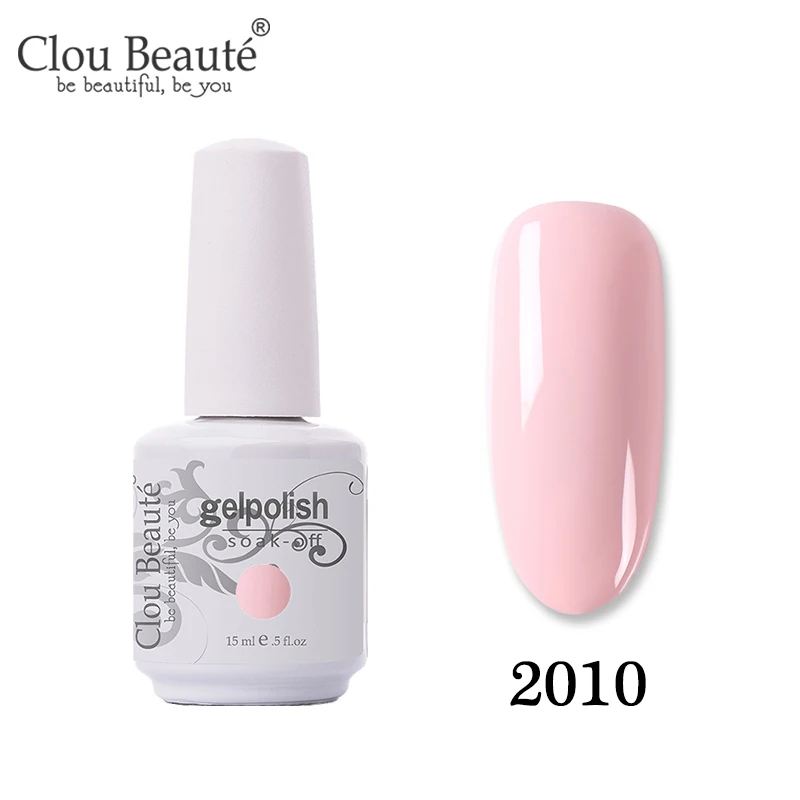 Clou Beaute лак для ногтей УФ-Гель-лак для ногтей для маникюра полуперманентный лак Гибридный гвоздь впитывающий Гель-лак для ногтей - Цвет: 2010