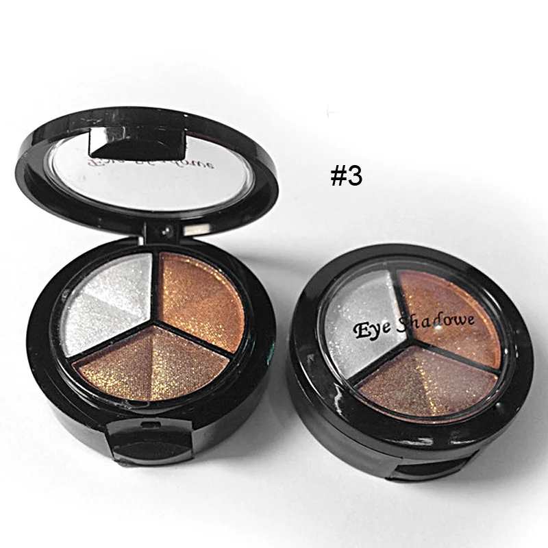 Палетка теней для макияжа глаз 3 цвета|matte eye shadow palette|smoky cosmetic setmakeup naked |