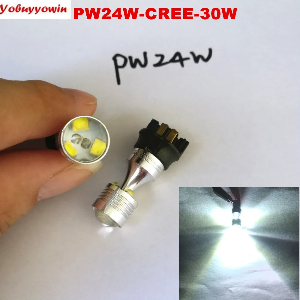 2 шт. светодиодные лампы PWY24W для Audi A3 A4 A5 Q3 VW MK7|vw vw|free golfled a4 |