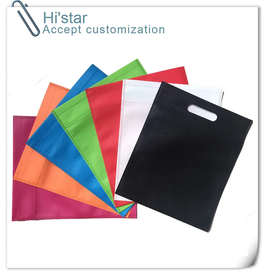 

20 pieces custom gift advertisement Reusable Recycle non woven shopping storage bags recyle supermarket non woven storage bags