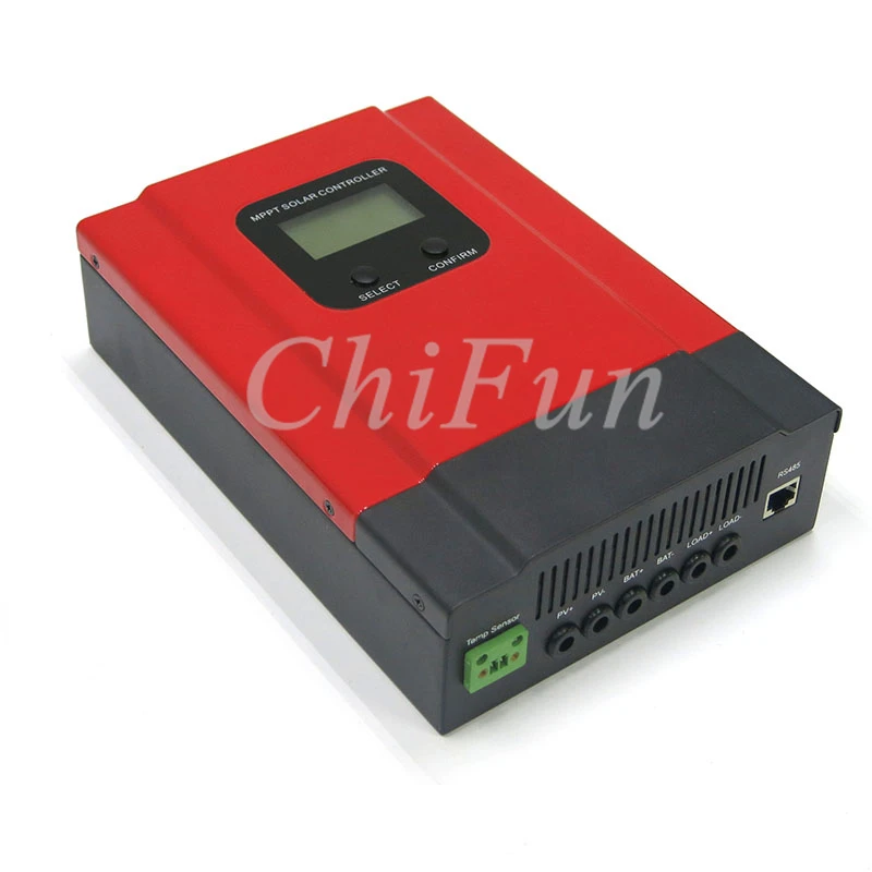 ESmart3 серия 20A/30A/40A/50A/60A MPPT контроллер солнечного заряда 12 В/24 В/36В/48В автоматическая