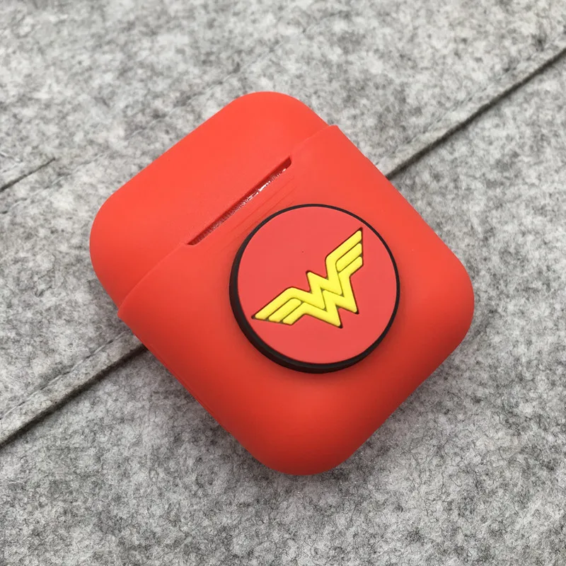Мультяшный Мягкий силиконовый чехол для наушников для Apple Airpods, противоударный чехол для Apple AirPods, ультратонкий защитный чехол для Air Pods - Цвет: 11