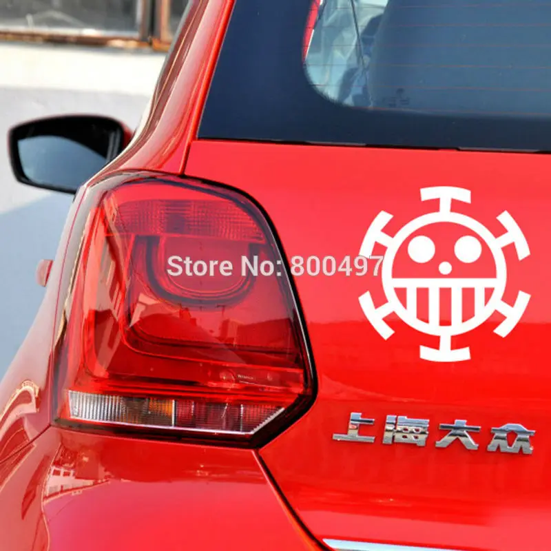 Креативные автомобильные наклейки Trafalgar Law для топливного бака крышки Toyota Ford